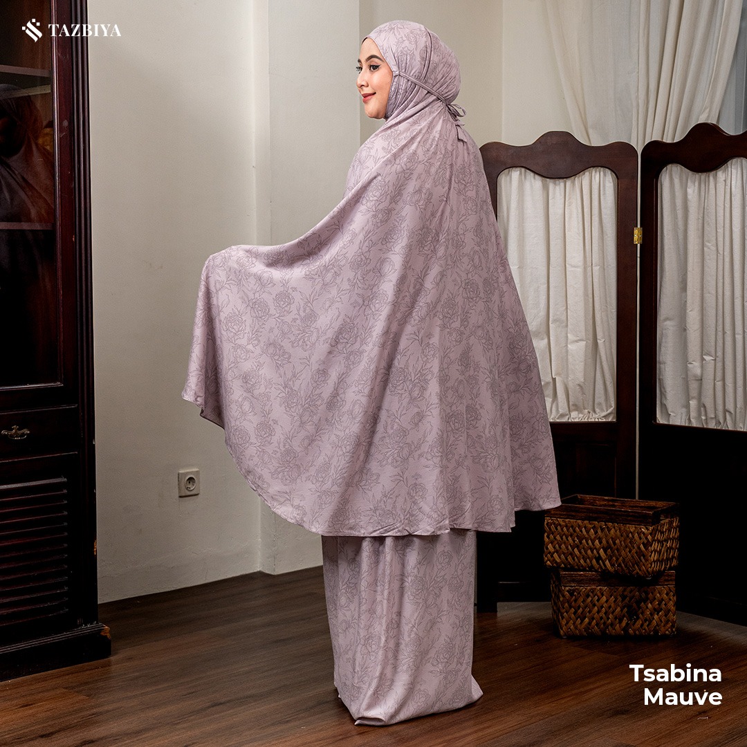 MUKENA TAZBIYA SET SAJADAH 2IN1 TSABINA SERIES ALLSIZE