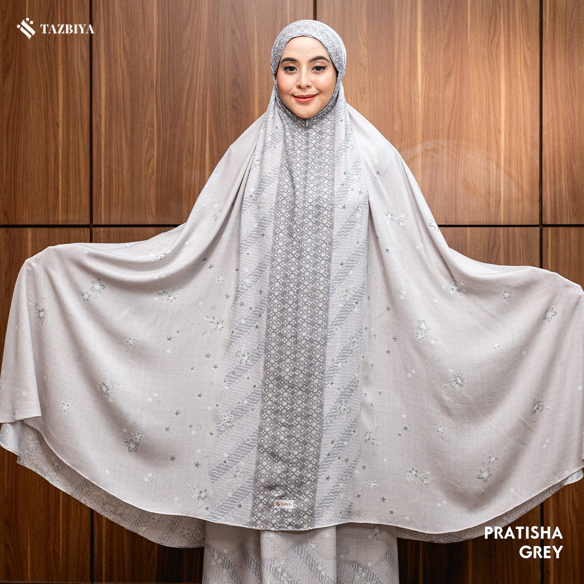 TAZBIYA MUKENA RAYON SAJADAH 2IN1 PRATISHA SERIES