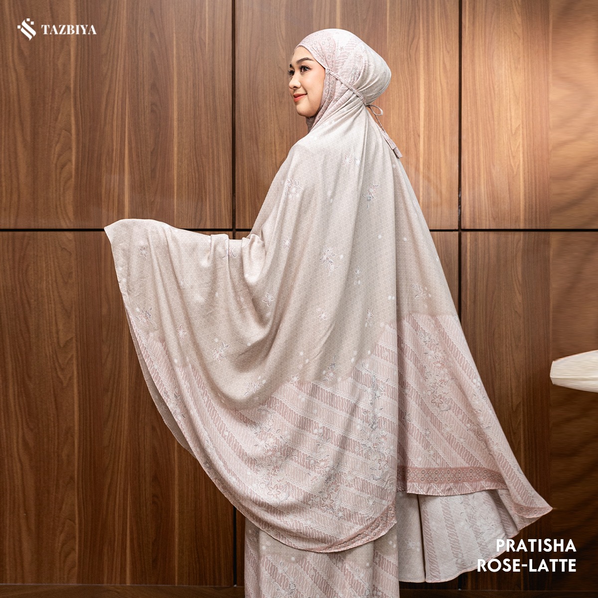 TAZBIYA MUKENA RAYON SAJADAH 2IN1 PRATISHA SERIES