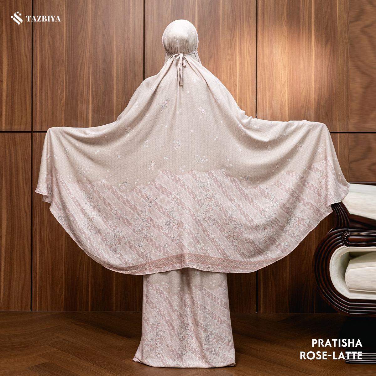 TAZBIYA MUKENA RAYON SAJADAH 2IN1 PRATISHA SERIES