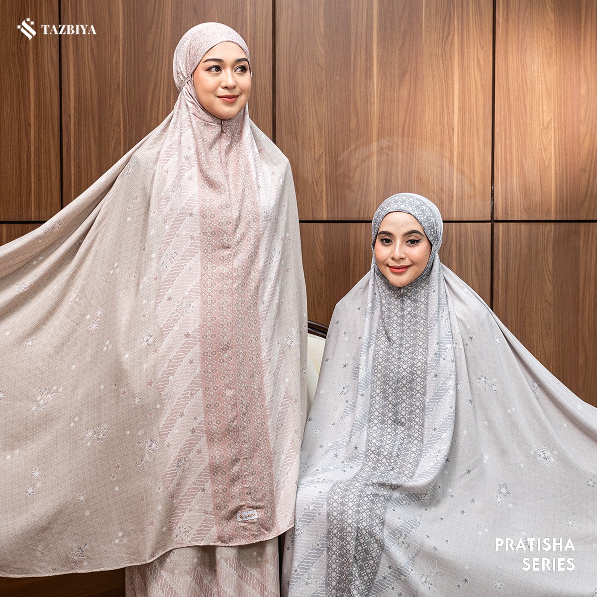 TAZBIYA MUKENA RAYON SAJADAH 2IN1 PRATISHA SERIES