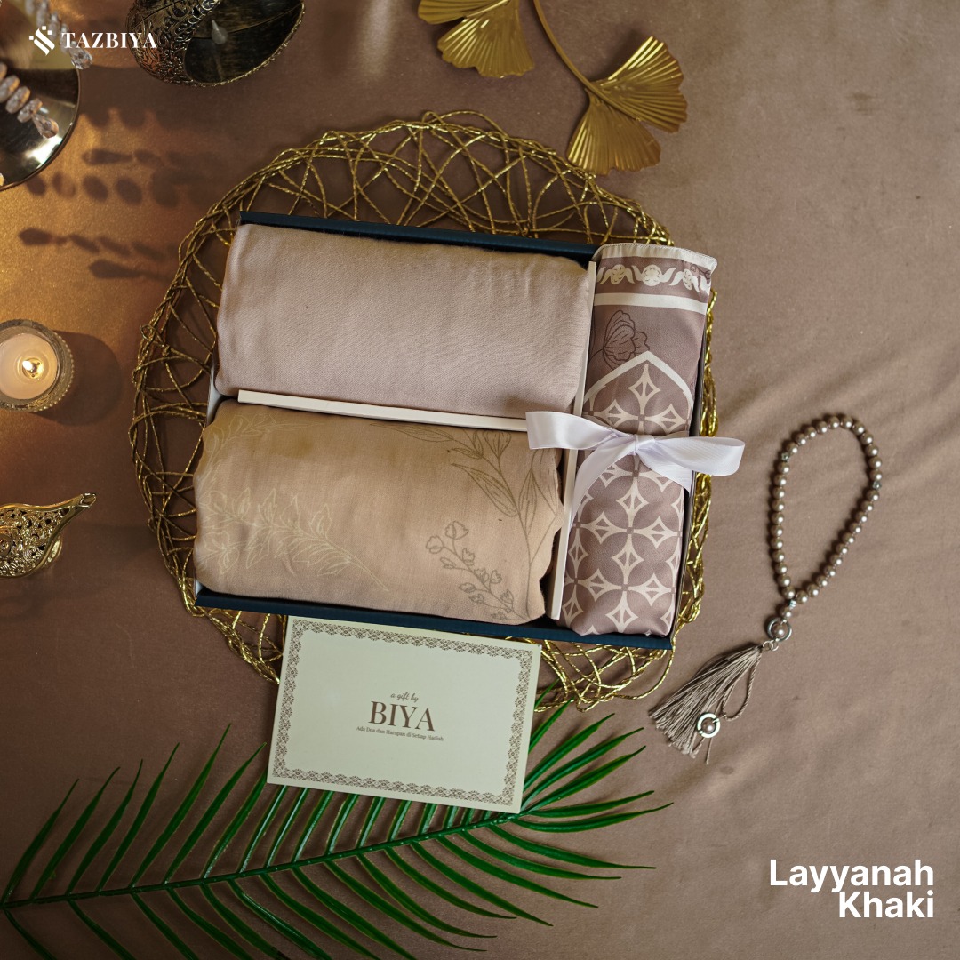 TAZBIYA X KEMISO GIFT MUKENA SPECIAL KADO/HADIAH/HAMPERS