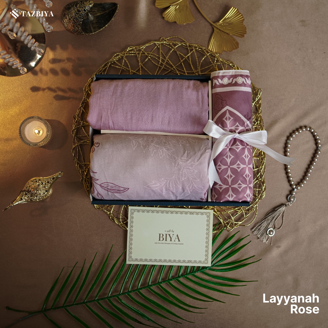 TAZBIYA X KEMISO GIFT MUKENA SPECIAL KADO/HADIAH/HAMPERS