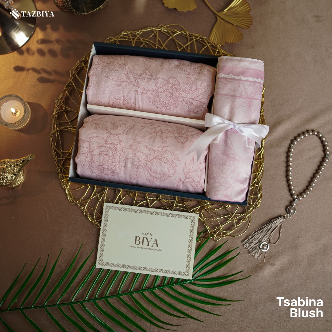 TAZBIYA HAMPERS GIFT MUKENA RAYON EKSKLUSIF | HADIAH SESERAHAN | KADO PERNIKAHAN | HADIAH PERPISAHAN | HADIAH FAREWELL | HADIAH GURU