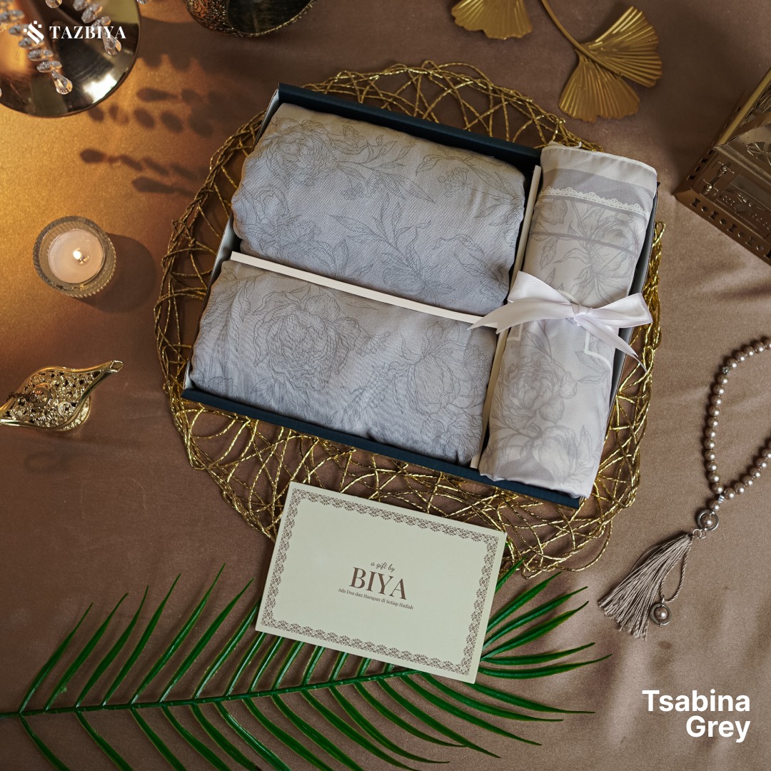 TAZBIYA HAMPERS GIFT MUKENA RAYON EKSKLUSIF | HADIAH SESERAHAN | KADO PERNIKAHAN | HADIAH PERPISAHAN | HADIAH FAREWELL | HADIAH GURU