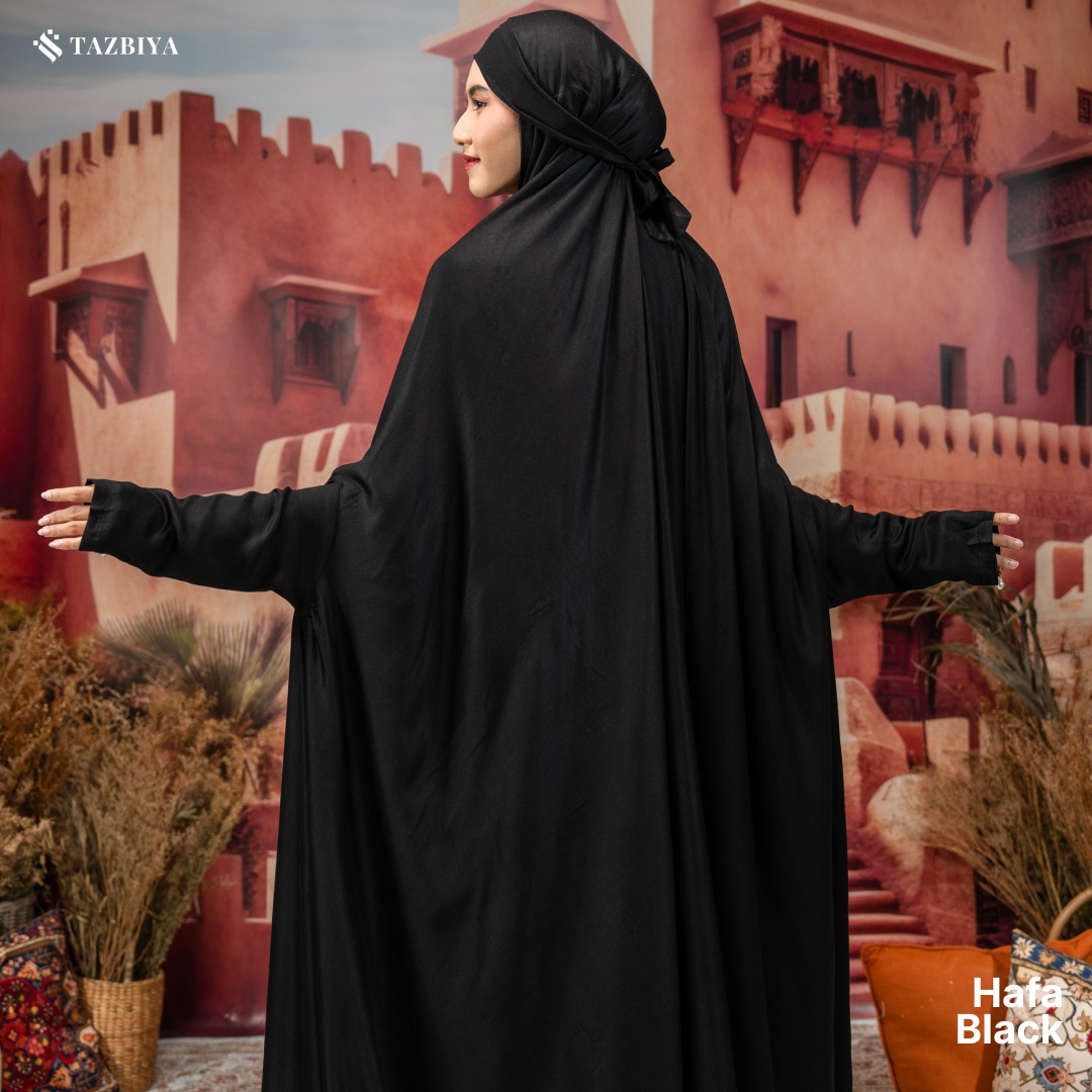 [NEW!] TAZBIYA MUKENA-GAMIS 3IN1 RAYON SATIN HAFA ALLSIZE