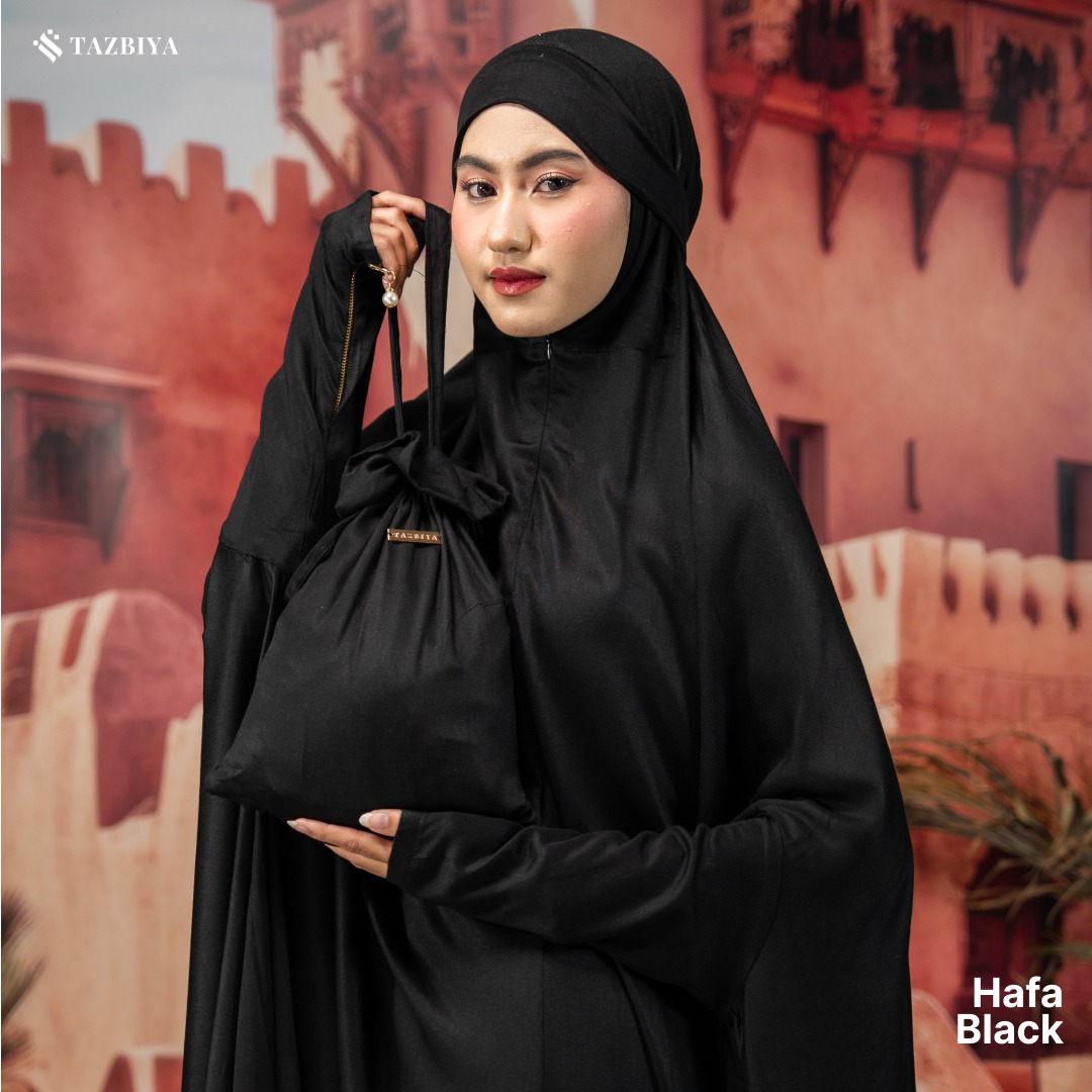 [NEW!] TAZBIYA MUKENA-GAMIS 3IN1 RAYON SATIN HAFA ALLSIZE