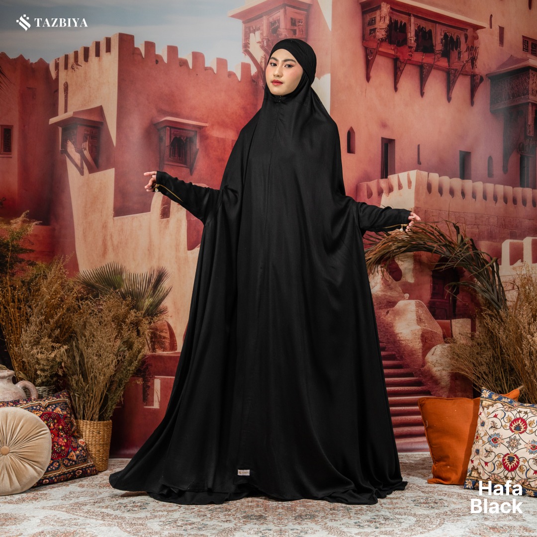 [NEW!] TAZBIYA MUKENA-GAMIS 3IN1 RAYON SATIN HAFA ALLSIZE