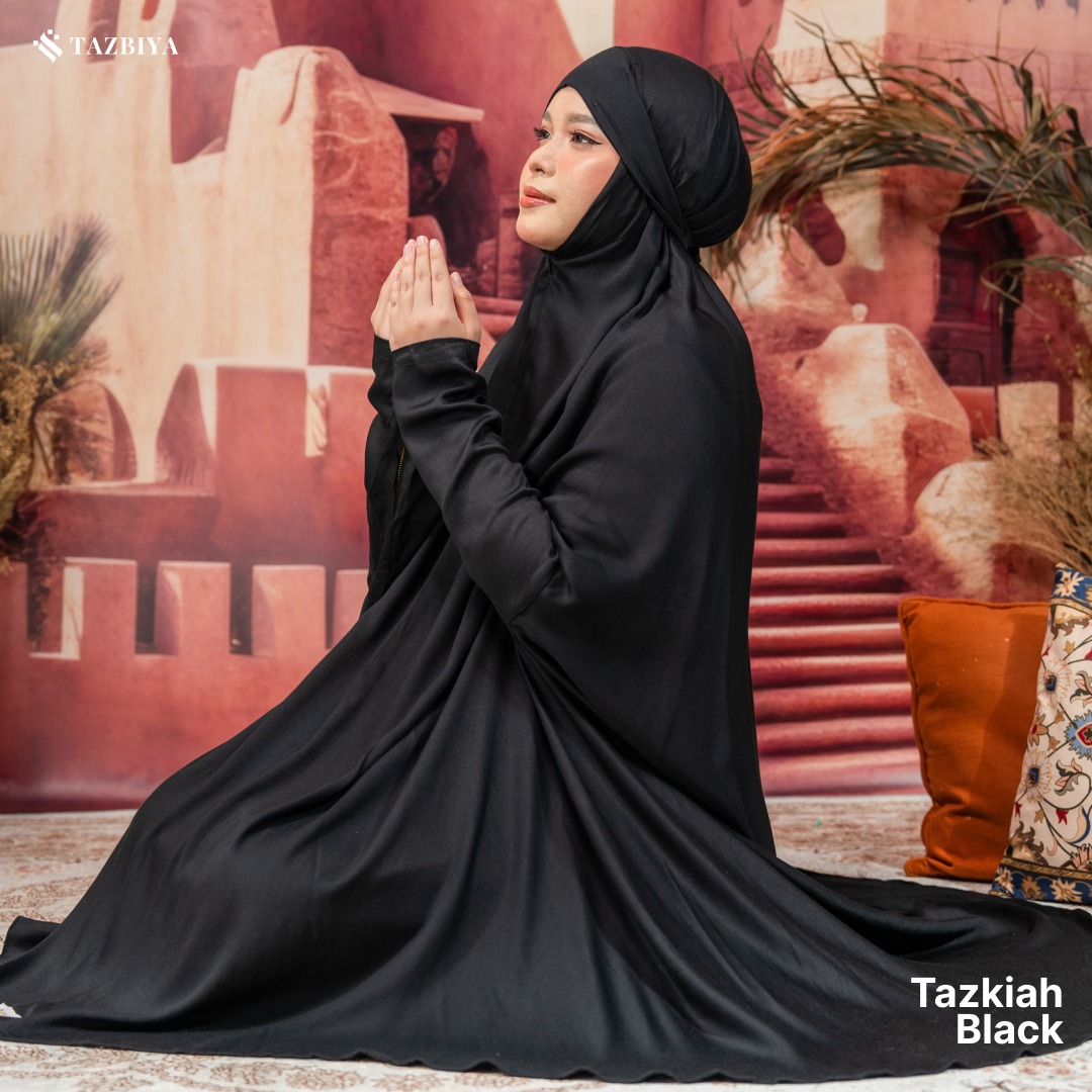 [NEW!] TAZBIYA MUKENA-GAMIS 3IN1 RAYON SATIN TAZKIAH ALLSIZE