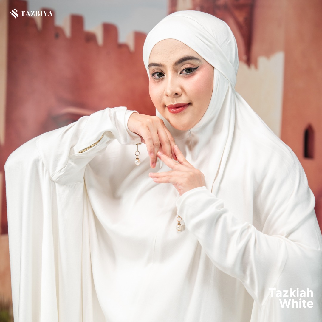[NEW!] TAZBIYA MUKENA-GAMIS 3IN1 RAYON SATIN TAZKIAH ALLSIZE