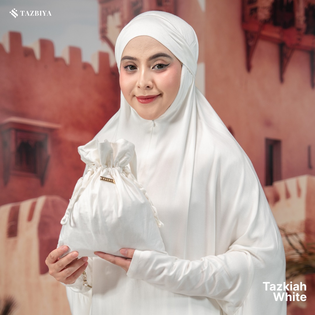 [NEW!] TAZBIYA MUKENA-GAMIS 3IN1 RAYON SATIN TAZKIAH ALLSIZE