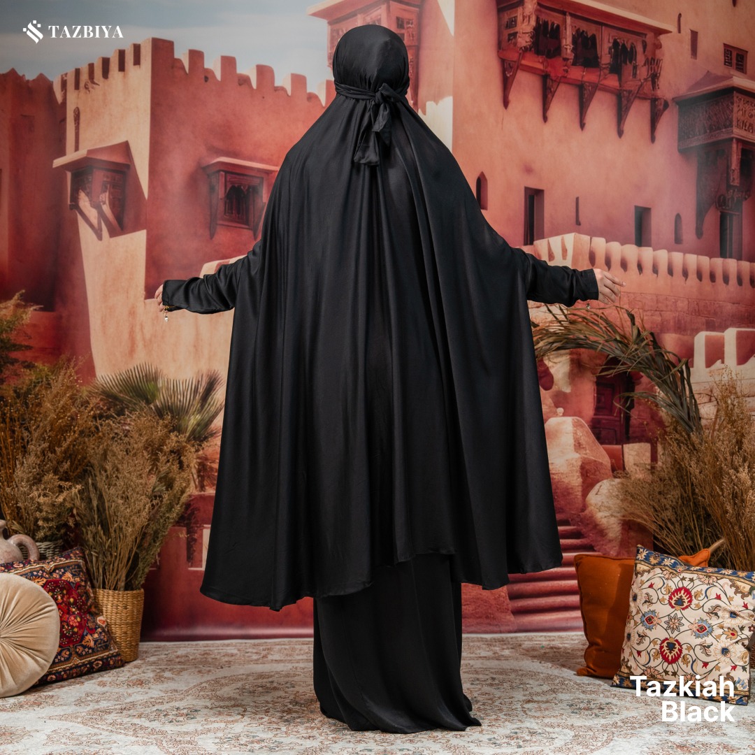 [NEW!] TAZBIYA MUKENA-GAMIS 3IN1 RAYON SATIN TAZKIAH ALLSIZE