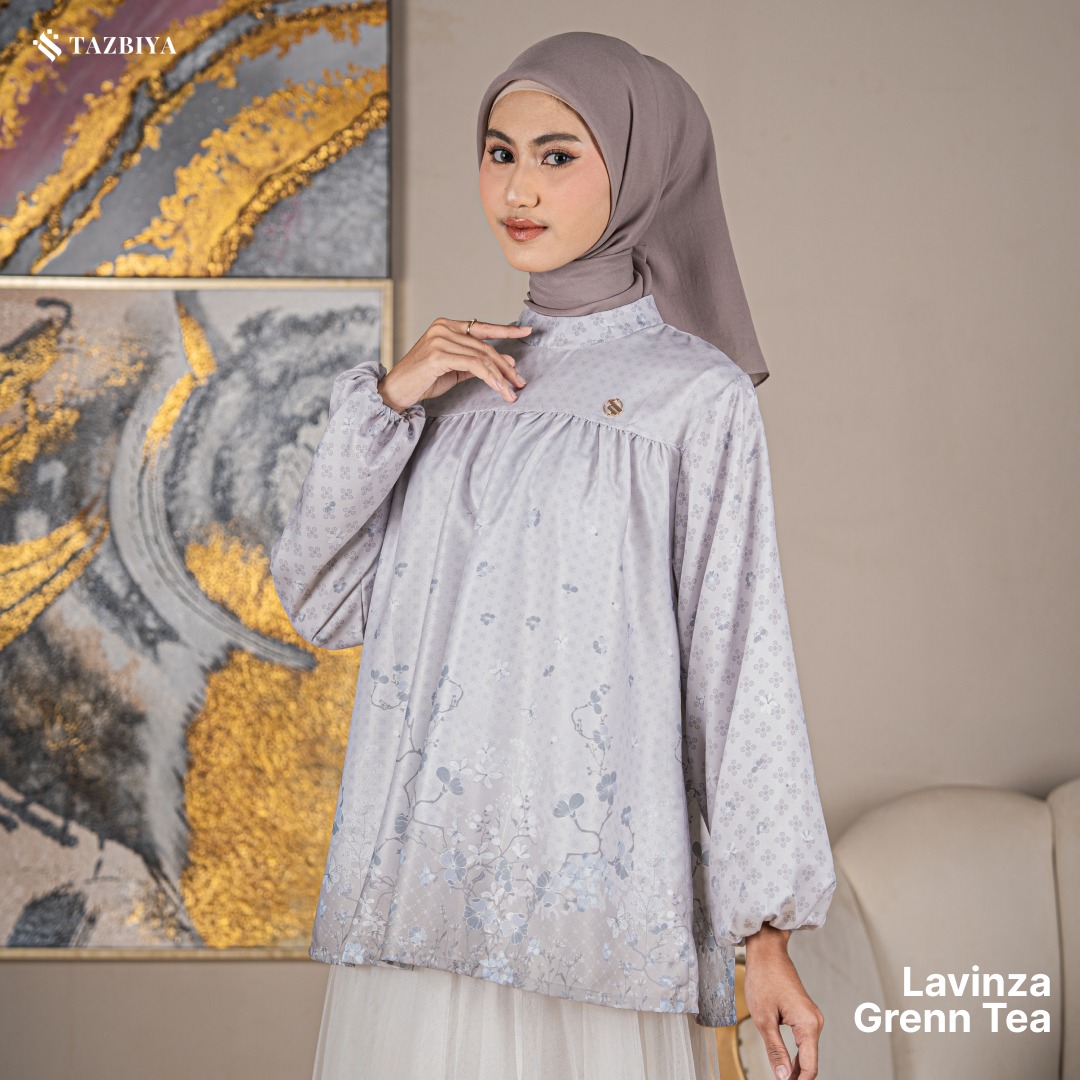 TAZBIYA BLOUSE LAVINZA SERIES | BLOUSE PREMIUM | ATASAN WANITA