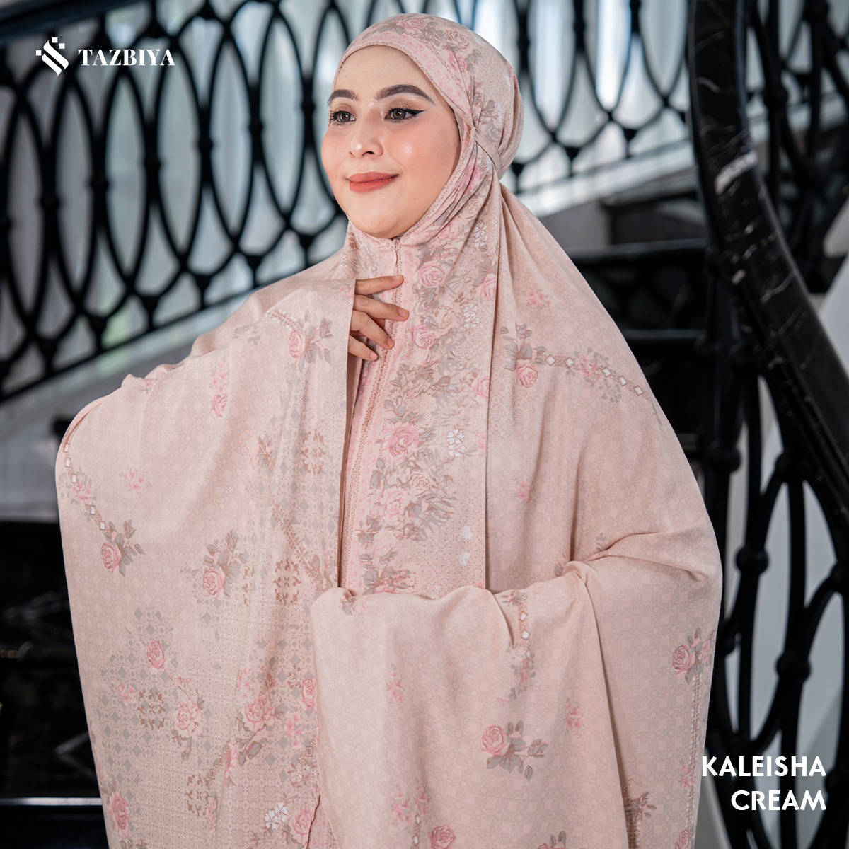 TAZBIYA MUKENA KALEISHA SERIES | MUKENA DEWASA RAYON SAJADAH 2IN1