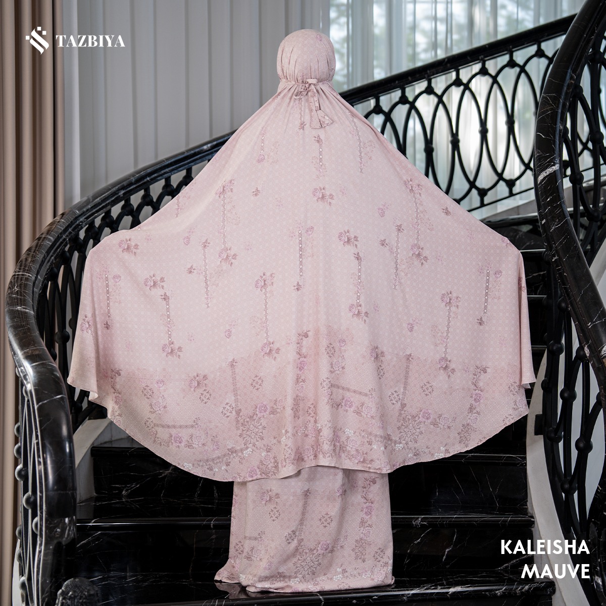 TAZBIYA MUKENA KALEISHA SERIES | MUKENA DEWASA RAYON SAJADAH 2IN1