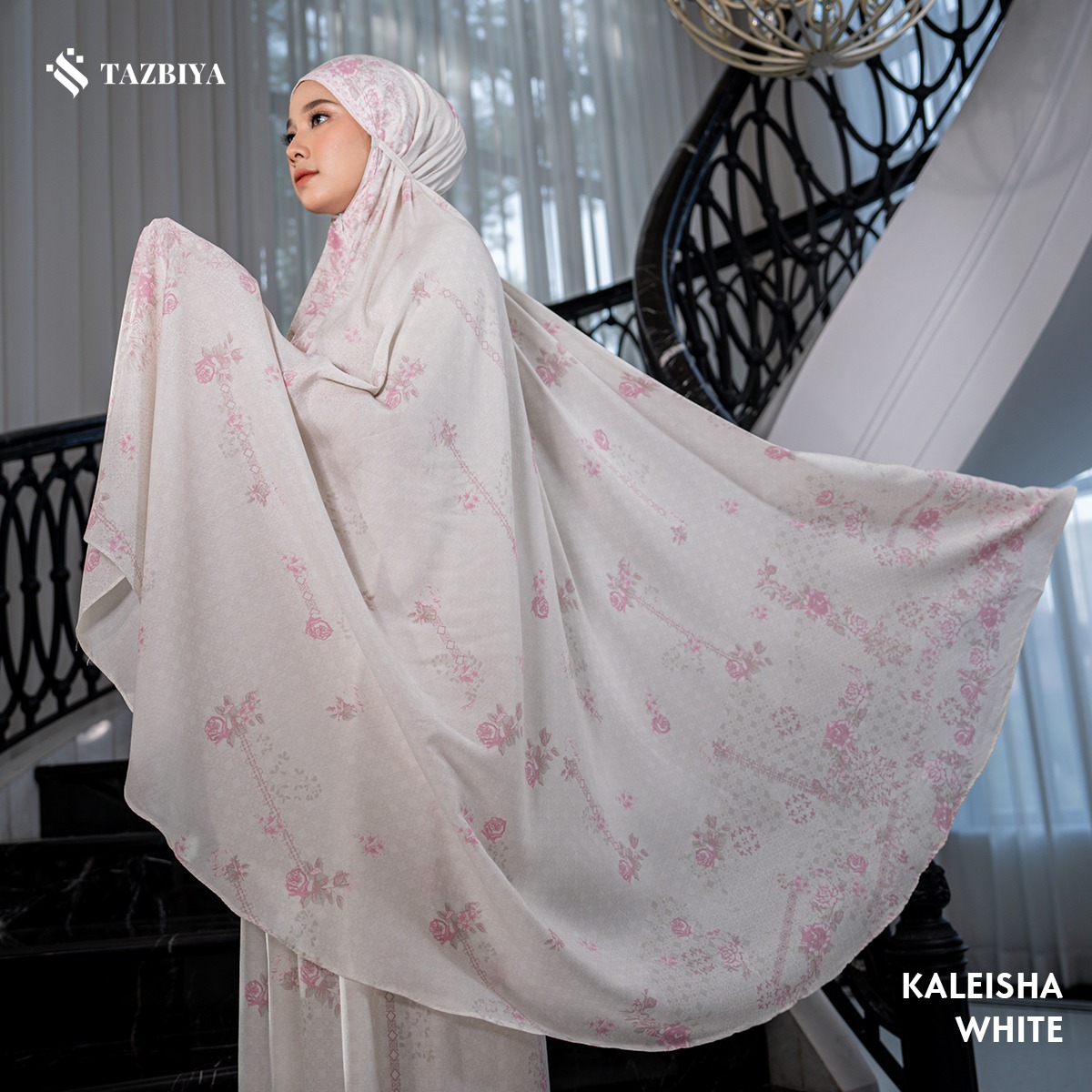 TAZBIYA MUKENA KALEISHA SERIES | MUKENA DEWASA RAYON SAJADAH 2IN1