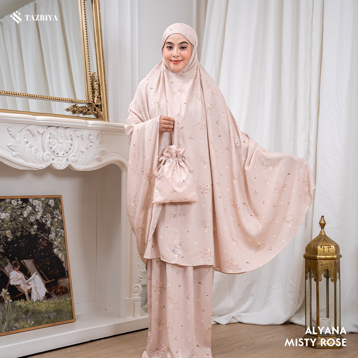 TAZBIYA MUKENA ALYANA SERIES | MUKENA RAYON PREMIUM 2IN1 DEWASA