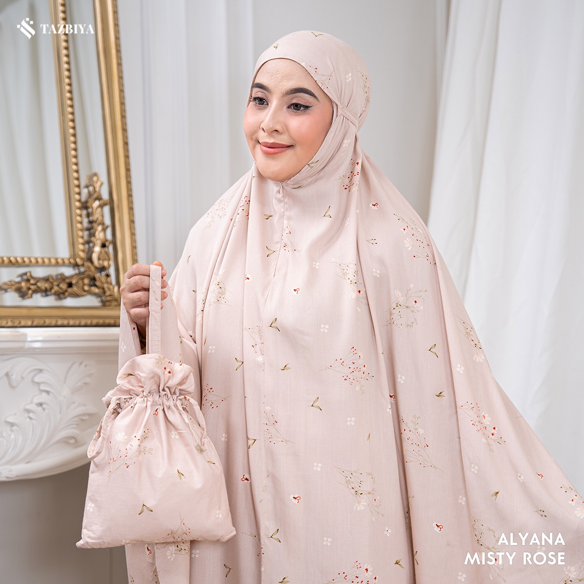 TAZBIYA MUKENA ALYANA SERIES | MUKENA RAYON PREMIUM 2IN1 DEWASA