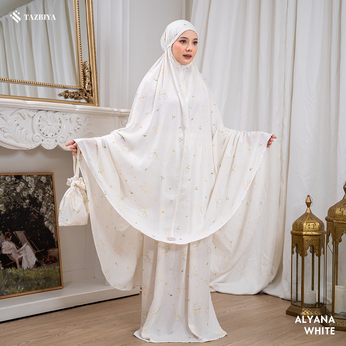 TAZBIYA MUKENA ALYANA SERIES | MUKENA RAYON PREMIUM 2IN1 DEWASA