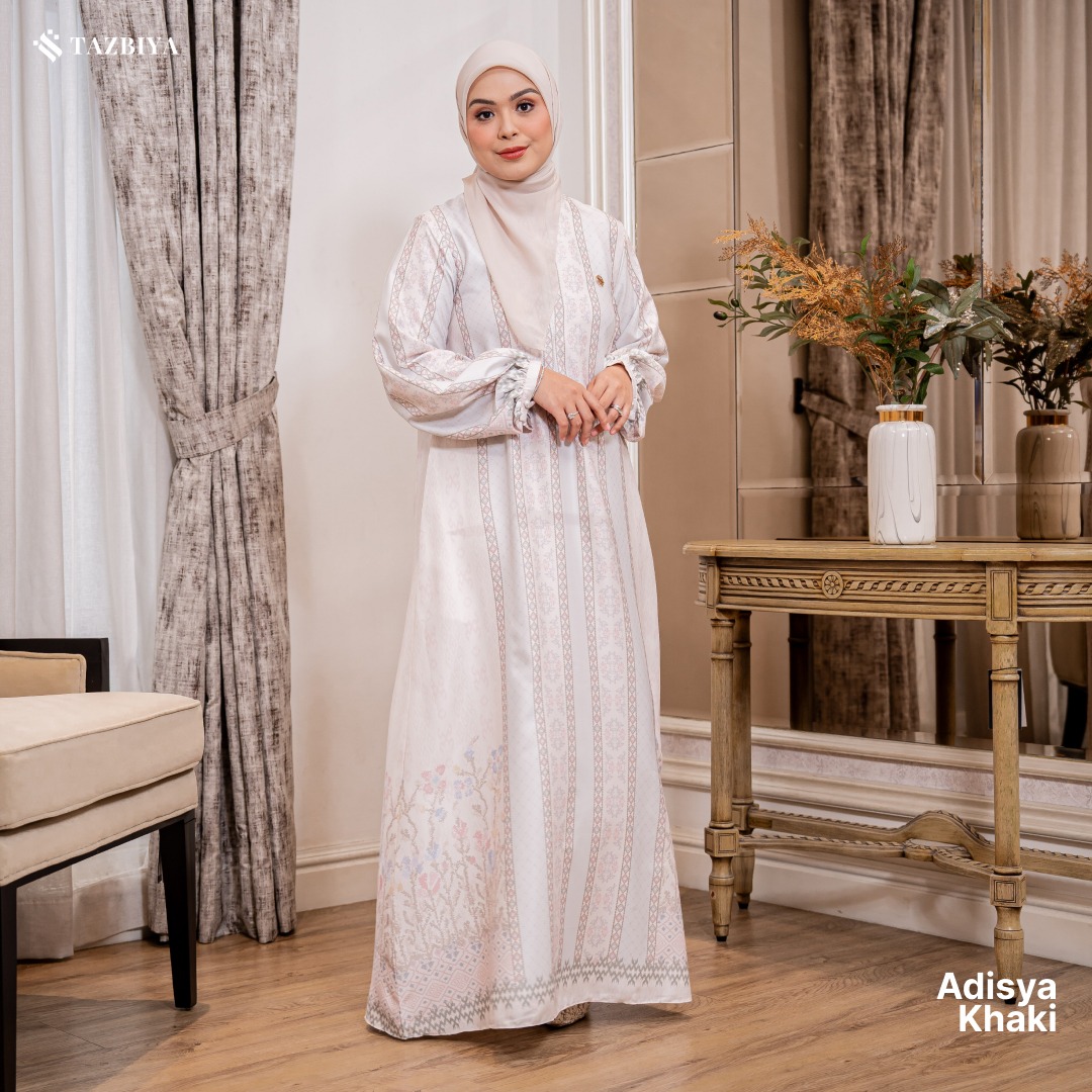 TAZBIYA MUSLIMWEAR GAMIS RAYON PREMIUM ADISYA SERIES