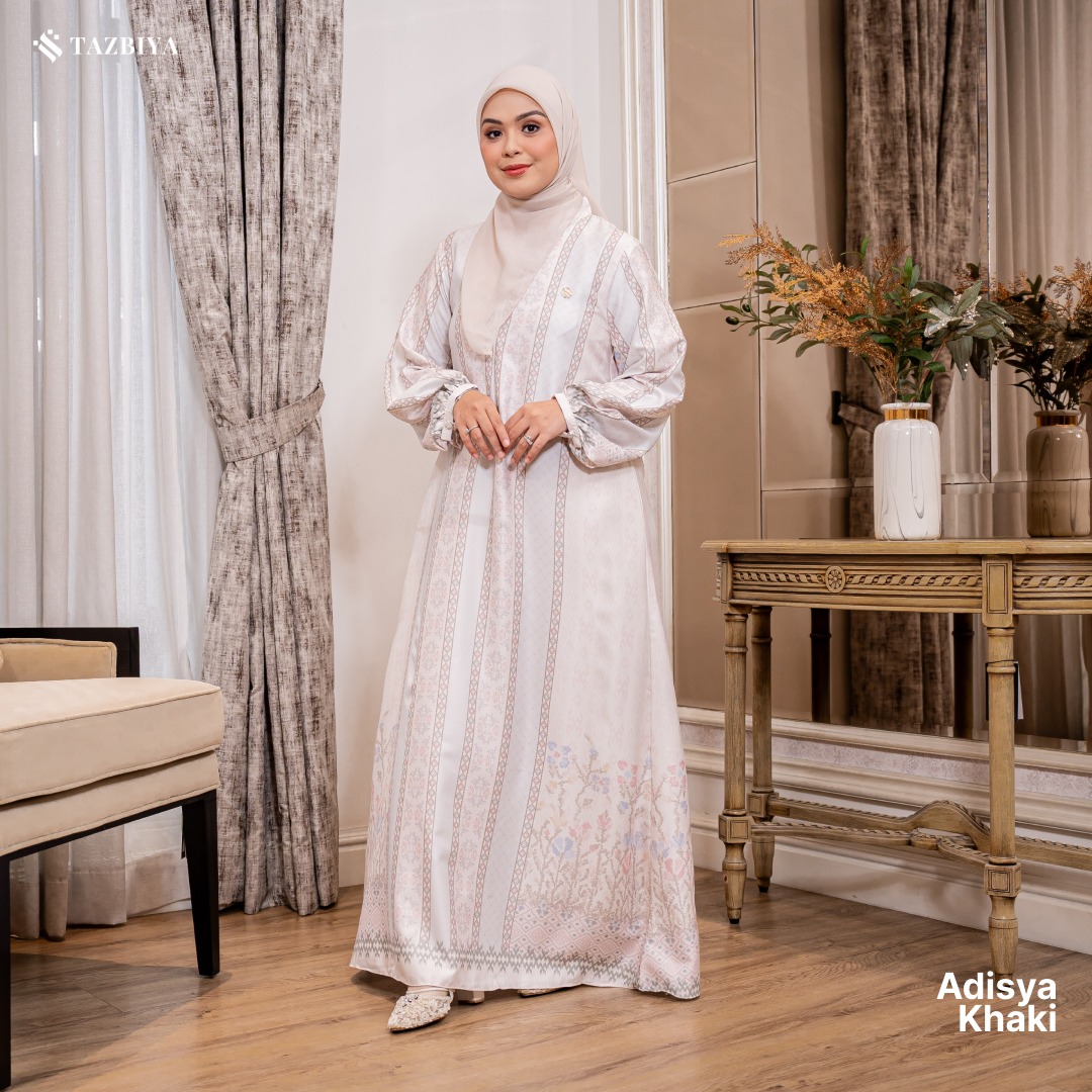 TAZBIYA MUSLIMWEAR GAMIS RAYON PREMIUM ADISYA SERIES