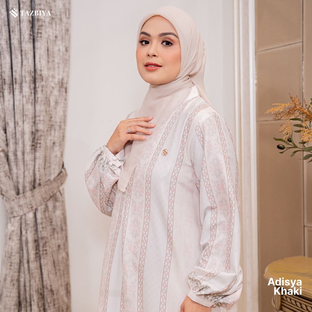 TAZBIYA MUSLIMWEAR GAMIS RAYON PREMIUM ADISYA SERIES