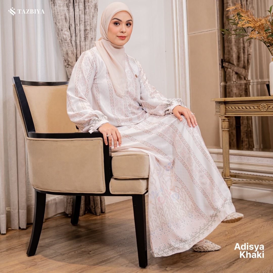 TAZBIYA MUSLIMWEAR GAMIS RAYON PREMIUM ADISYA SERIES