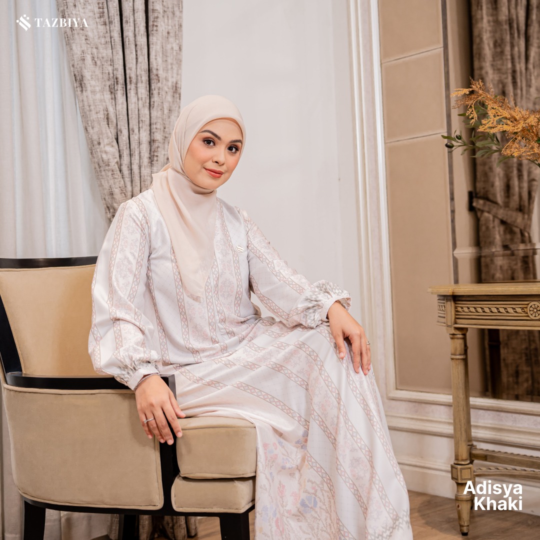 TAZBIYA MUSLIMWEAR GAMIS RAYON PREMIUM ADISYA SERIES