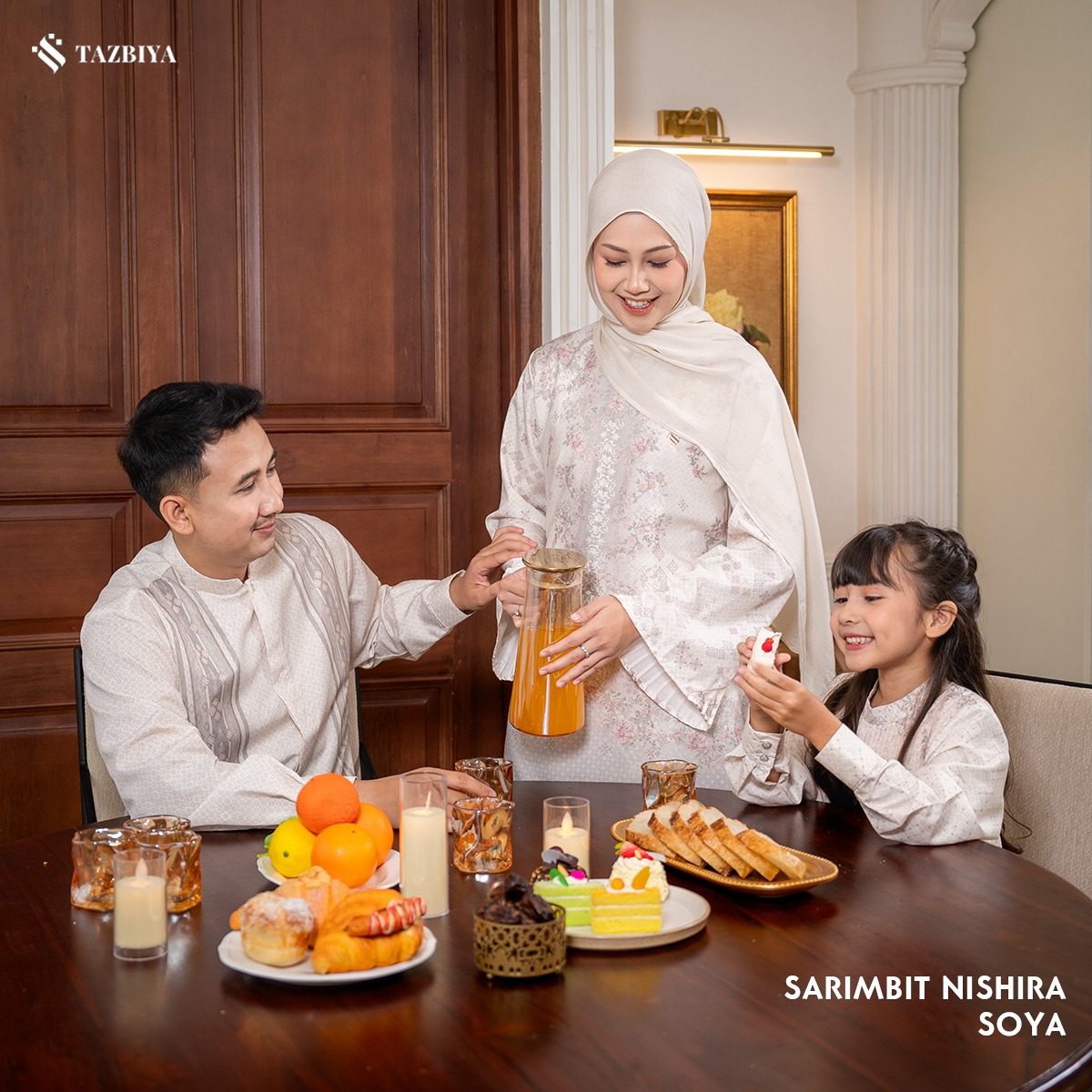 [NEW COLLECTION] TAZBIYA SARIMBIT NISHIRA SERIES | Baju Sarimbit Lebaran | Baju Sarimbit | Baju Sarimbit Keluarga | Sarimbit 2027