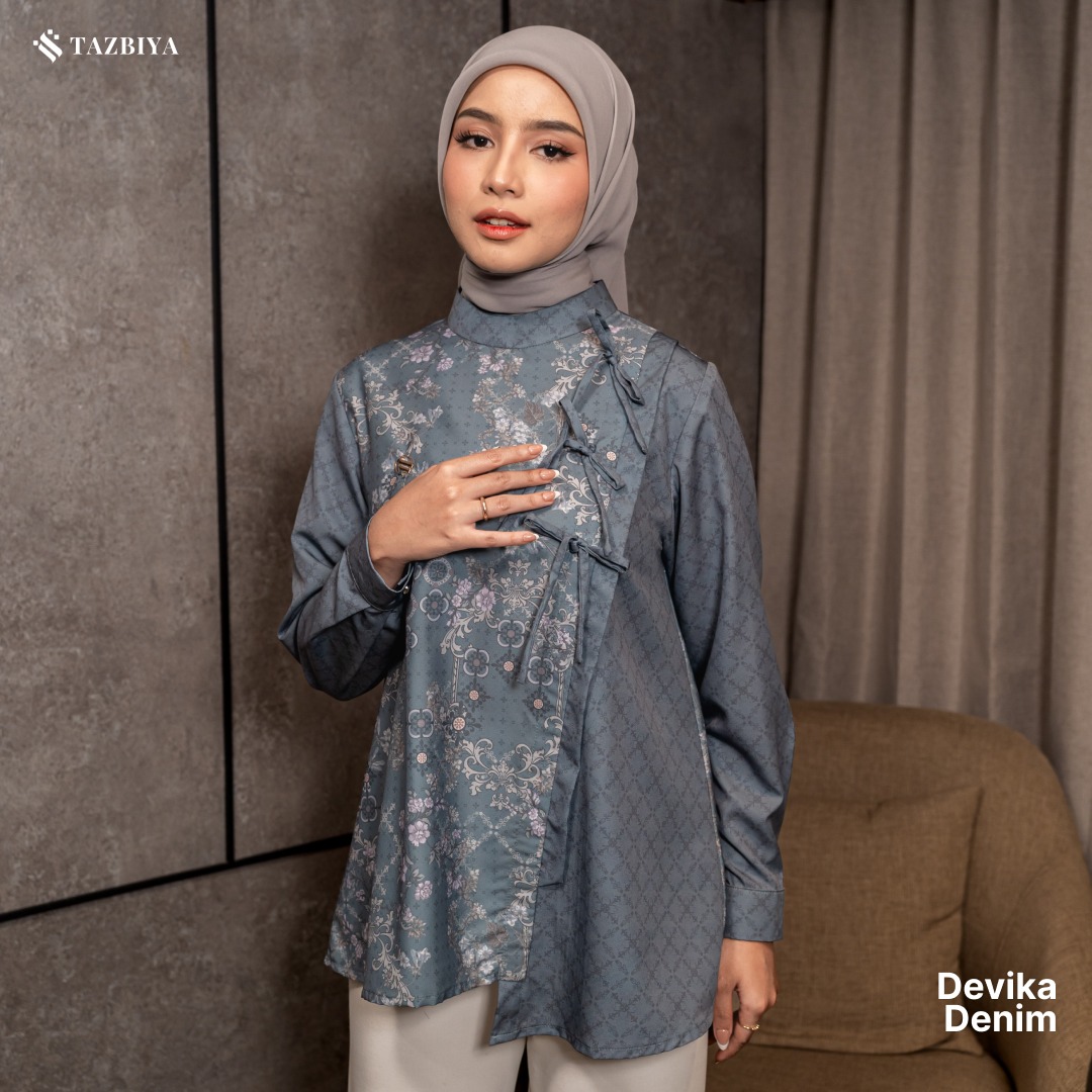 TAZBIYA BLOUSE DEVIKA SERIES | BLOUSE PREMIUM | ATASAN WANITA