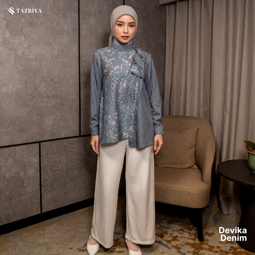 TAZBIYA BLOUSE DEVIKA SERIES | BLOUSE PREMIUM | ATASAN WANITA