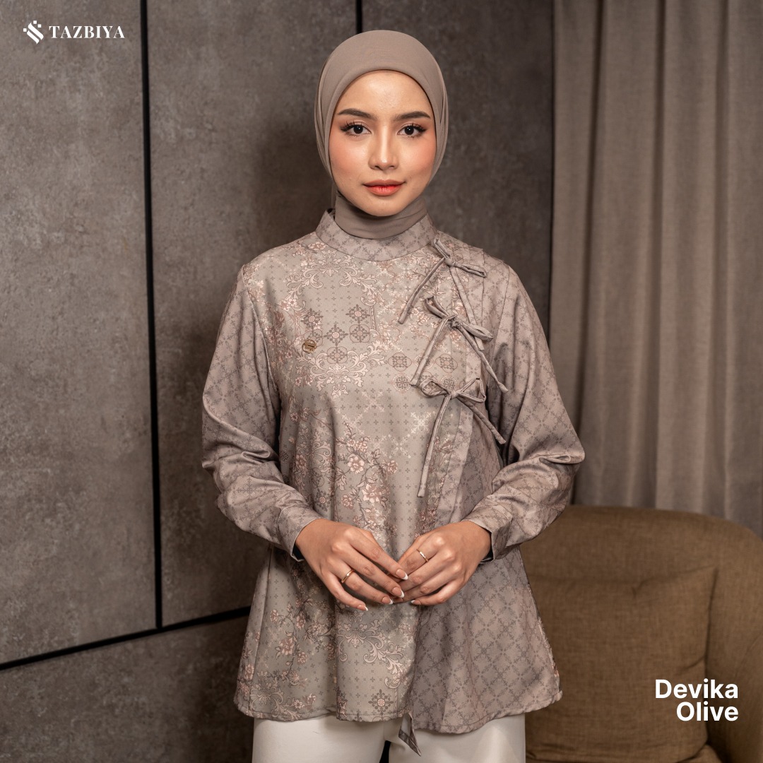 TAZBIYA BLOUSE DEVIKA SERIES | BLOUSE PREMIUM | ATASAN WANITA