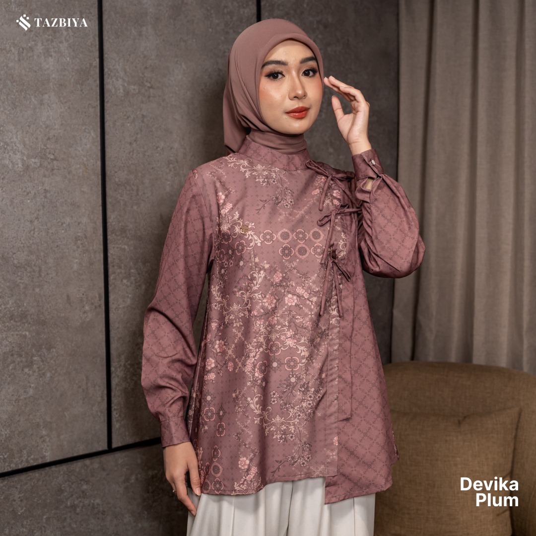 TAZBIYA BLOUSE DEVIKA SERIES | BLOUSE PREMIUM | ATASAN WANITA