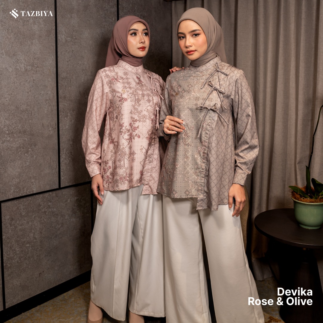 TAZBIYA BLOUSE DEVIKA SERIES | BLOUSE PREMIUM | ATASAN WANITA