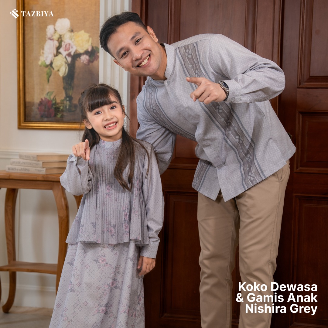 [NEW COLLECTION] TAZBIYA SARIMBIT NISHIRA SERIES | Baju Sarimbit Lebaran | Baju Sarimbit | Baju Sarimbit Keluarga | Sarimbit 2027