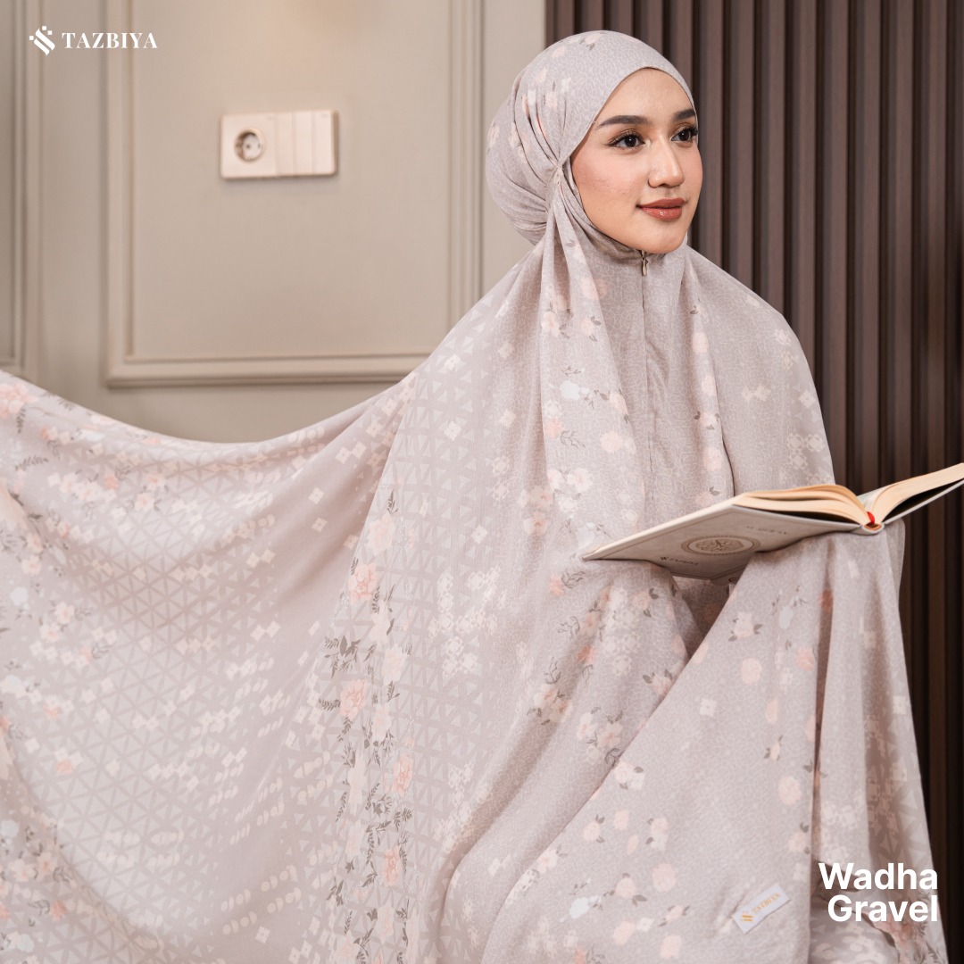 TAZBIYA MUKENA WADHA SERIES | MUKENA RAYON SAJADAH PREMIUM 2IN1 DEWASA