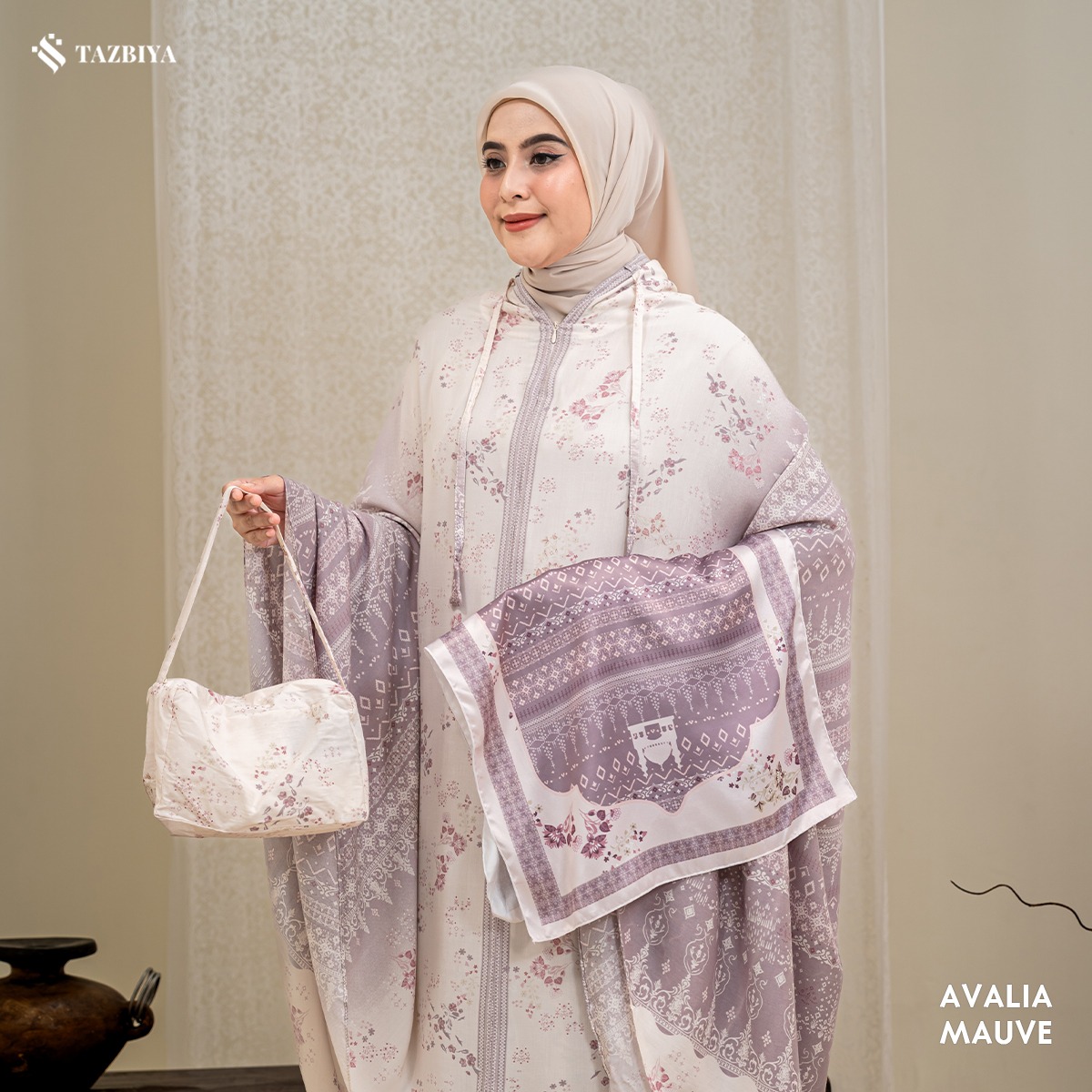 TAZBIYA MUKENA RAYON SAJADAH 2IN1 AVALIA SERIES