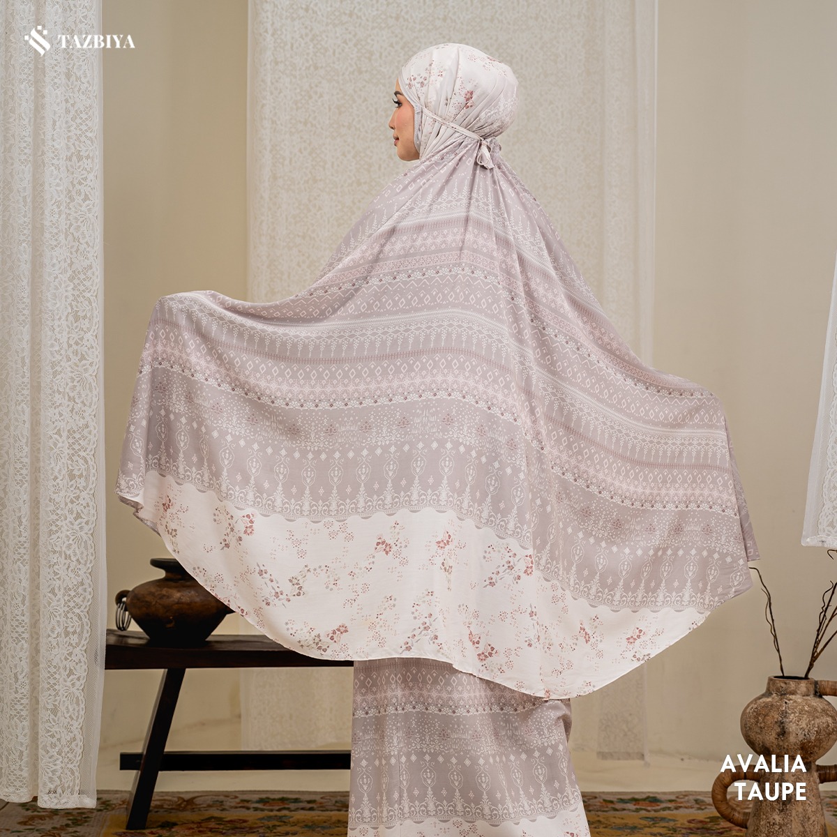 TAZBIYA MUKENA RAYON SAJADAH 2IN1 AVALIA SERIES