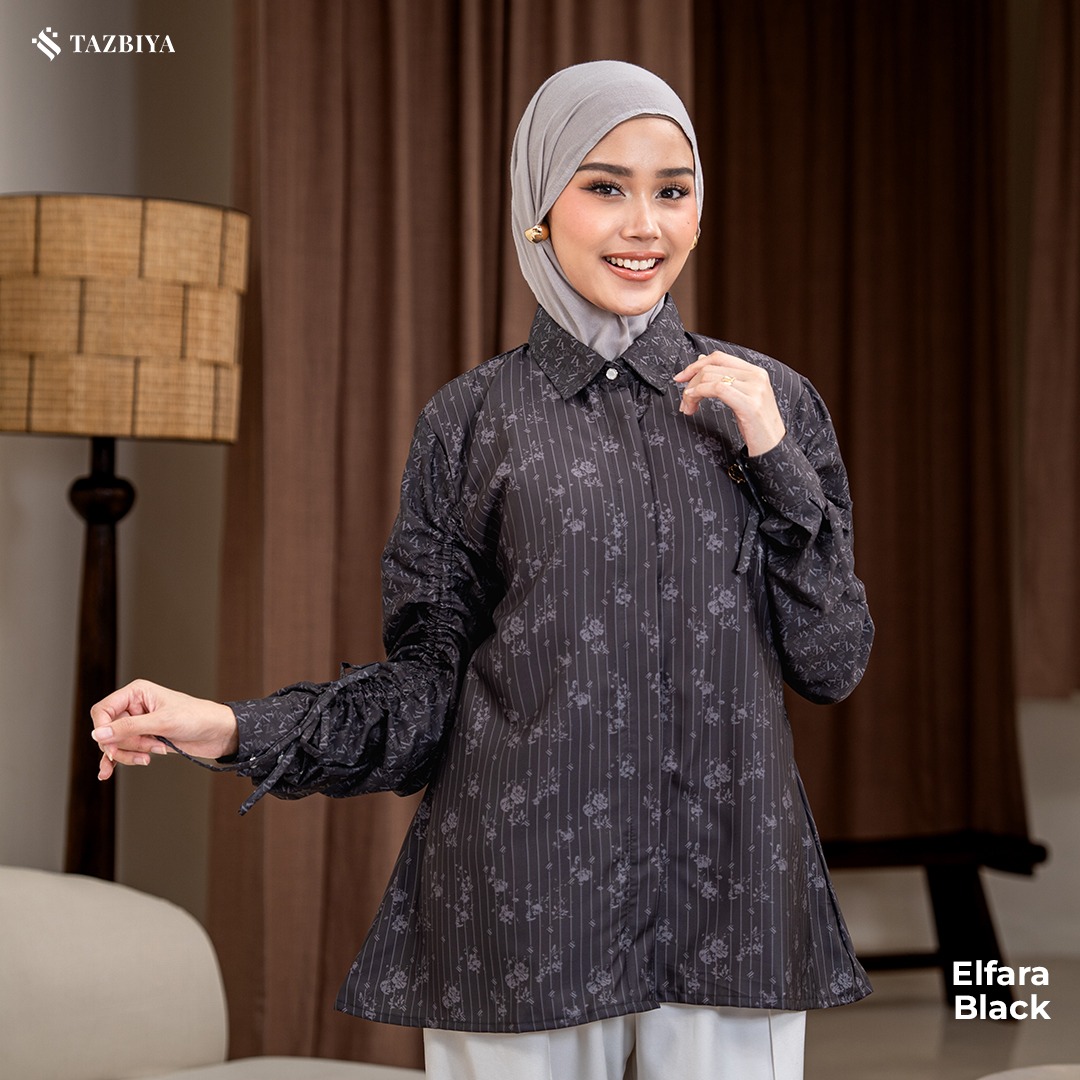 TAZBIYA BLOUSE ELFARA SERIES | BLOUSE PREMIUM | ATASAN WANITA
