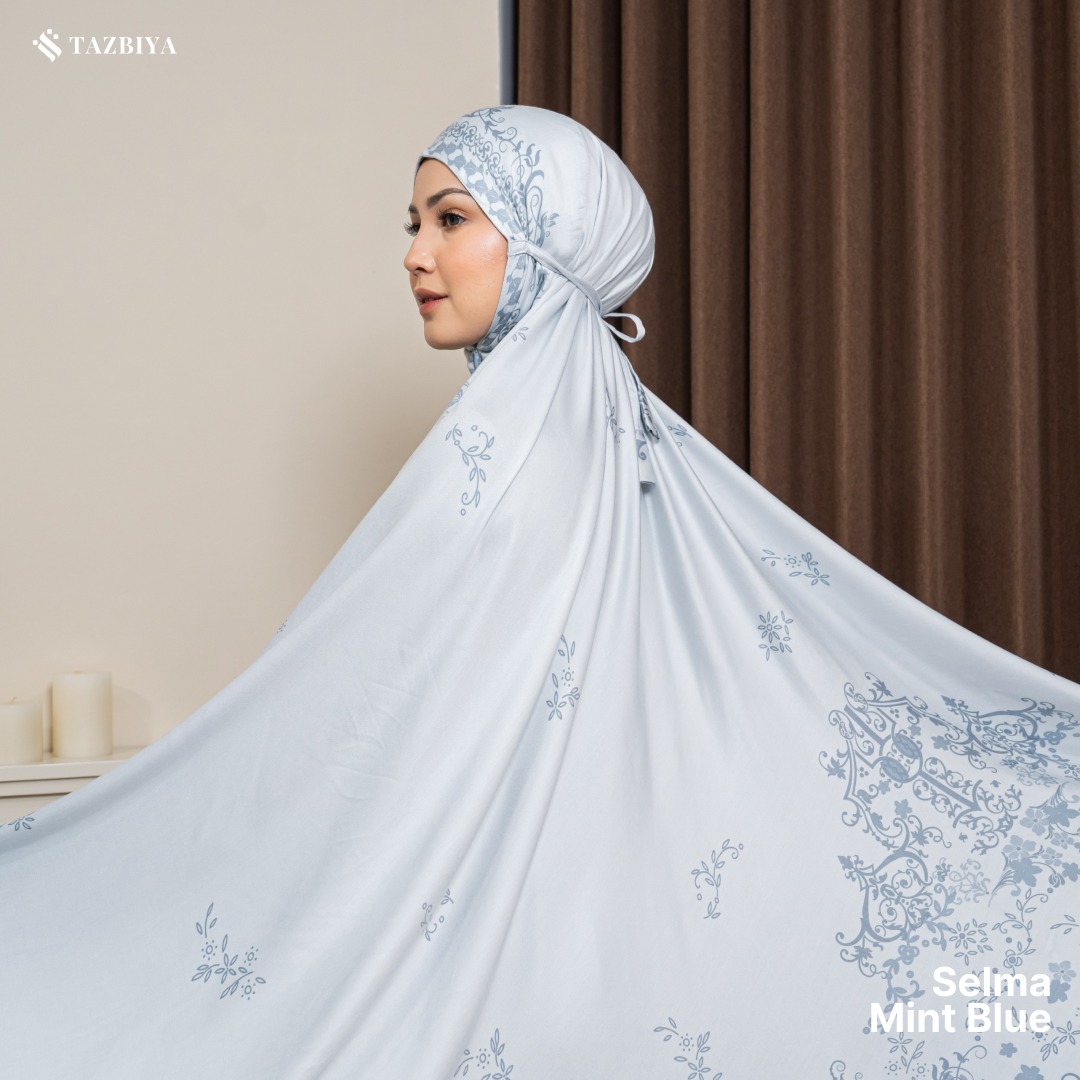 TAZBIYA MUKENA RAYON SATIN PREMIUM SELMA SERIES