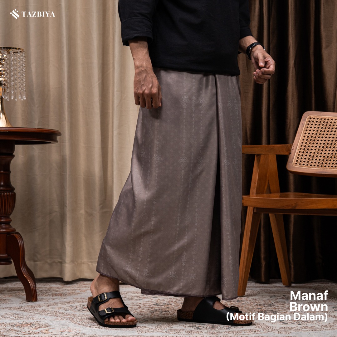 [NEW!] TAZBIYA PRAYER-SET SARUNG TWO-TONE MANAF SERIES | SARUNG LAKI LAKI DEWASA MOTIF