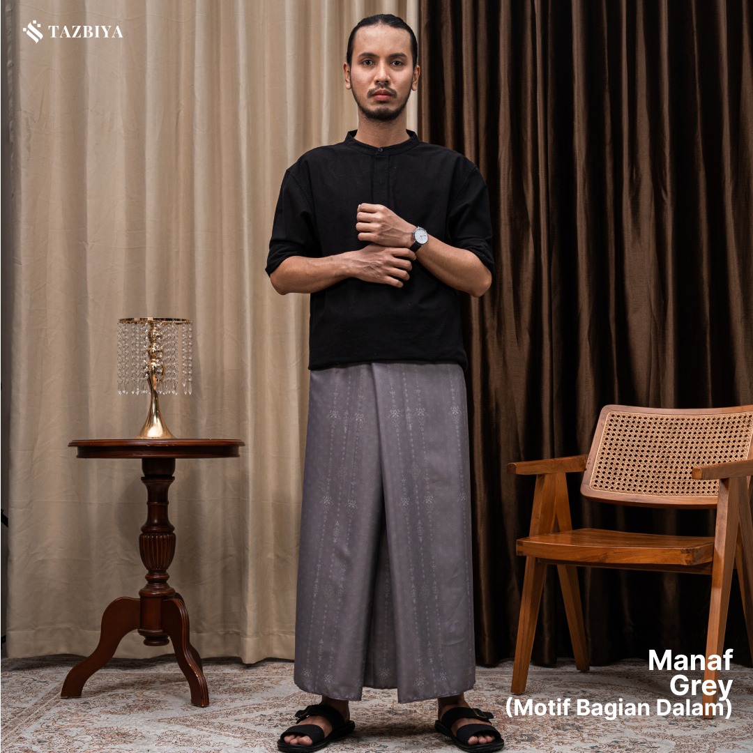 [NEW!] TAZBIYA PRAYER-SET SARUNG TWO-TONE MANAF SERIES | SARUNG LAKI LAKI DEWASA MOTIF