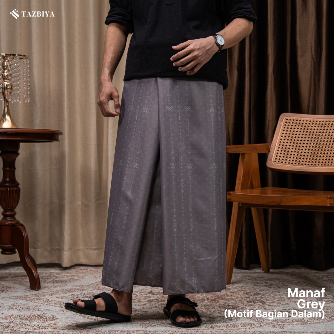 [NEW!] TAZBIYA PRAYER-SET SARUNG TWO-TONE MANAF SERIES | SARUNG LAKI LAKI DEWASA MOTIF