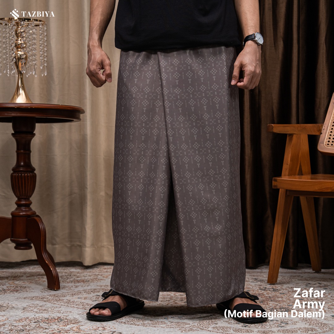[NEW!] TAZBIYA PRAYER-SET SARUNG TWO-TONE ZAFAR SERIES | SARUNG LAKI LAKI DEWASA MOTIF