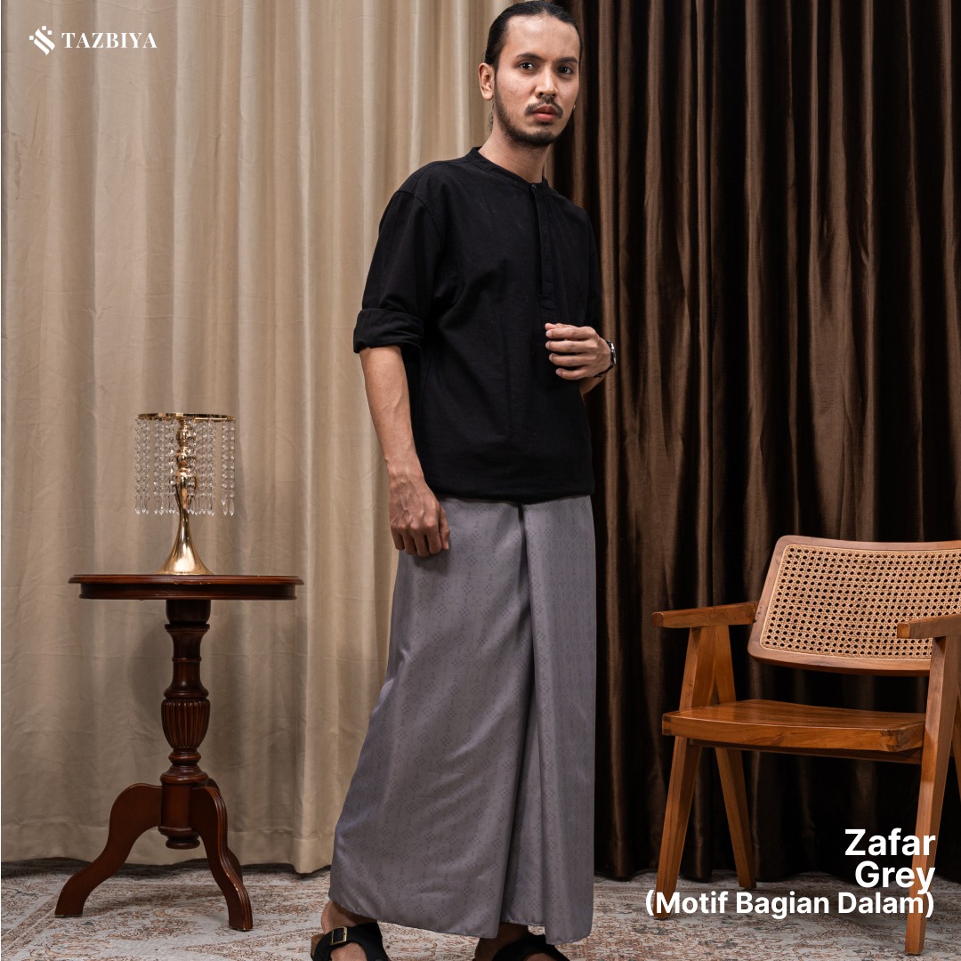 [NEW!] TAZBIYA PRAYER-SET SARUNG TWO-TONE ZAFAR SERIES | SARUNG LAKI LAKI DEWASA MOTIF