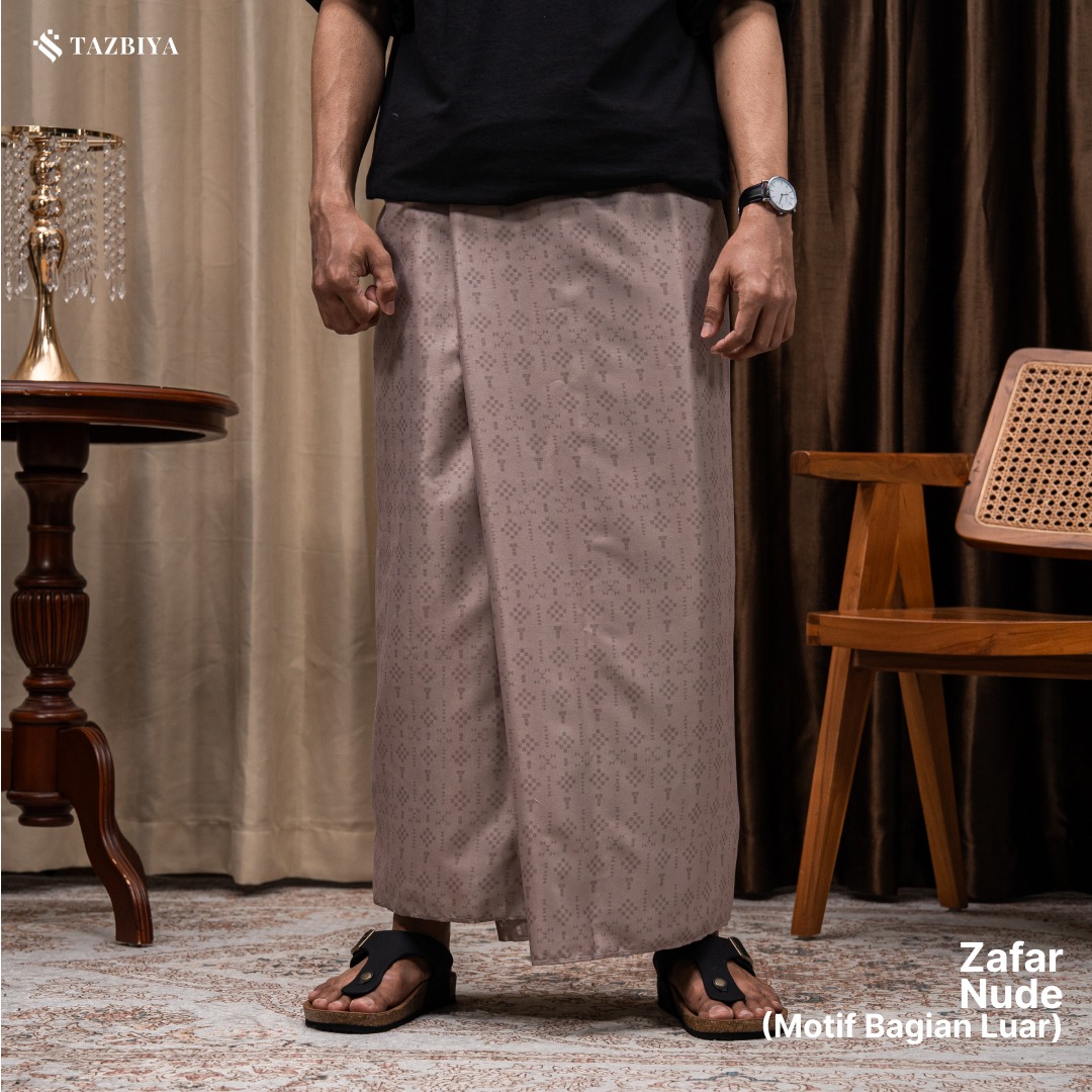 [NEW!] TAZBIYA PRAYER-SET SARUNG TWO-TONE ZAFAR SERIES | SARUNG LAKI LAKI DEWASA MOTIF