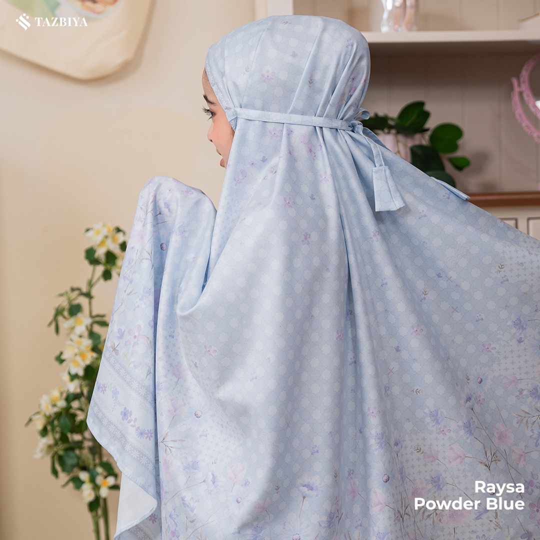 TAZBIYA MUKENA ANAK COTTON RAYSA SERIES I Mukena Anak Motif TK SD SMP | Mukena Anak 4-14 Tahun