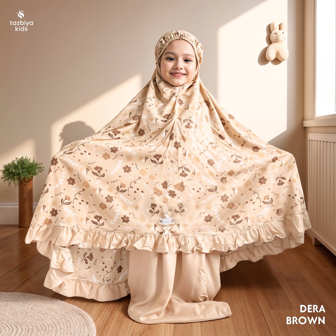 TAZBIYA MUKENA ANAK KECIL RAYON SERIES | Mukena Motif Anak PAUD TK | Mukena Anak Batita 1-4 Tahun