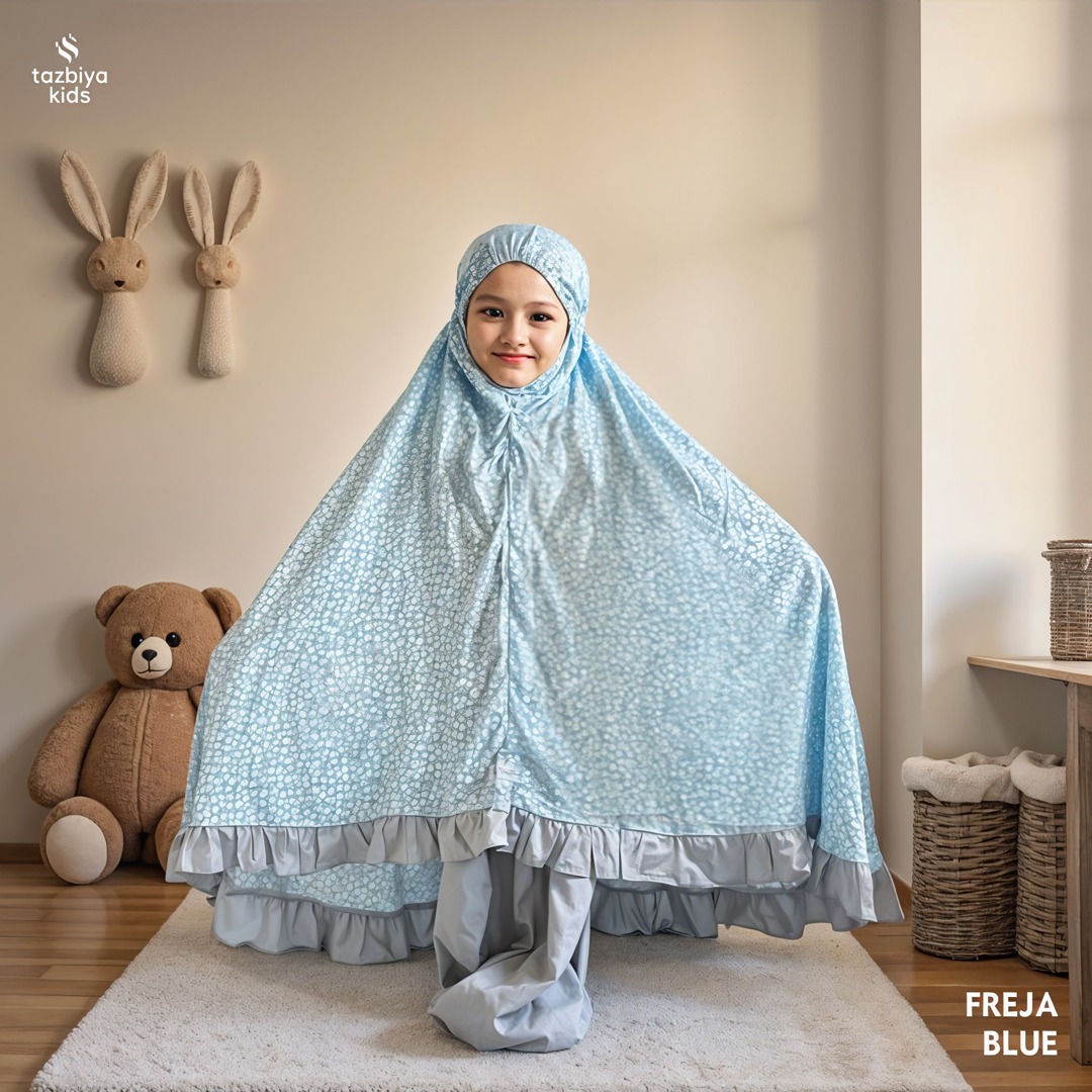TAZBIYA MUKENA ANAK KECIL RAYON SERIES | Mukena Motif Anak PAUD TK | Mukena Anak Batita 1-4 Tahun