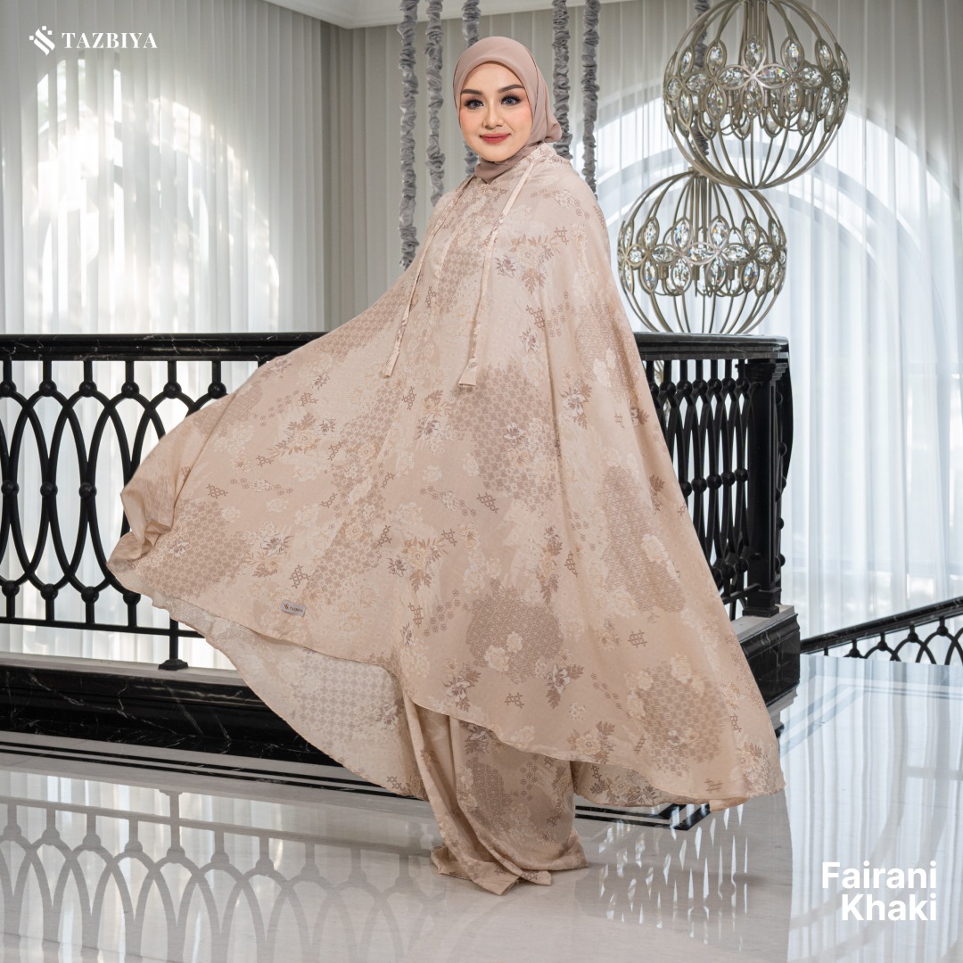 MUKENA TAZBIYA SET SAJADAH 2IN1 FAIRANI SERIES ALLSIZE